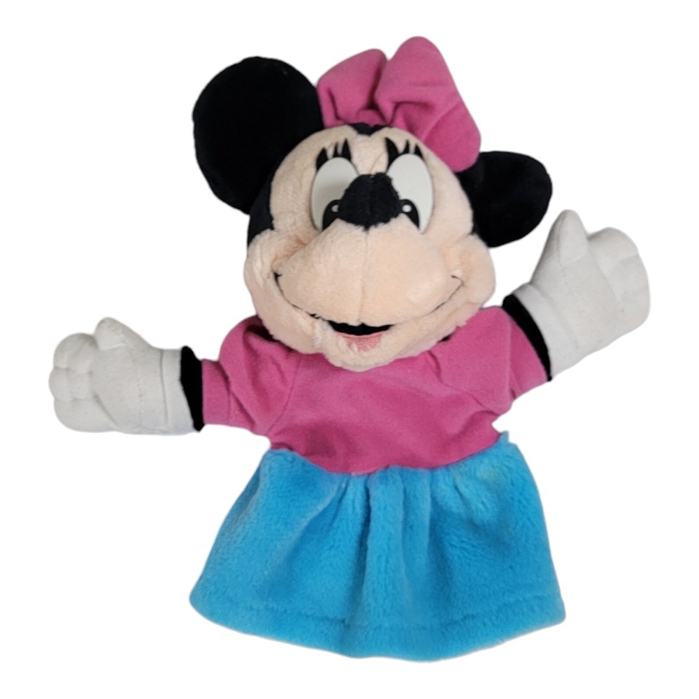 Vintage Disney Minnie Mouse Hand Puppet By‎ Mattel